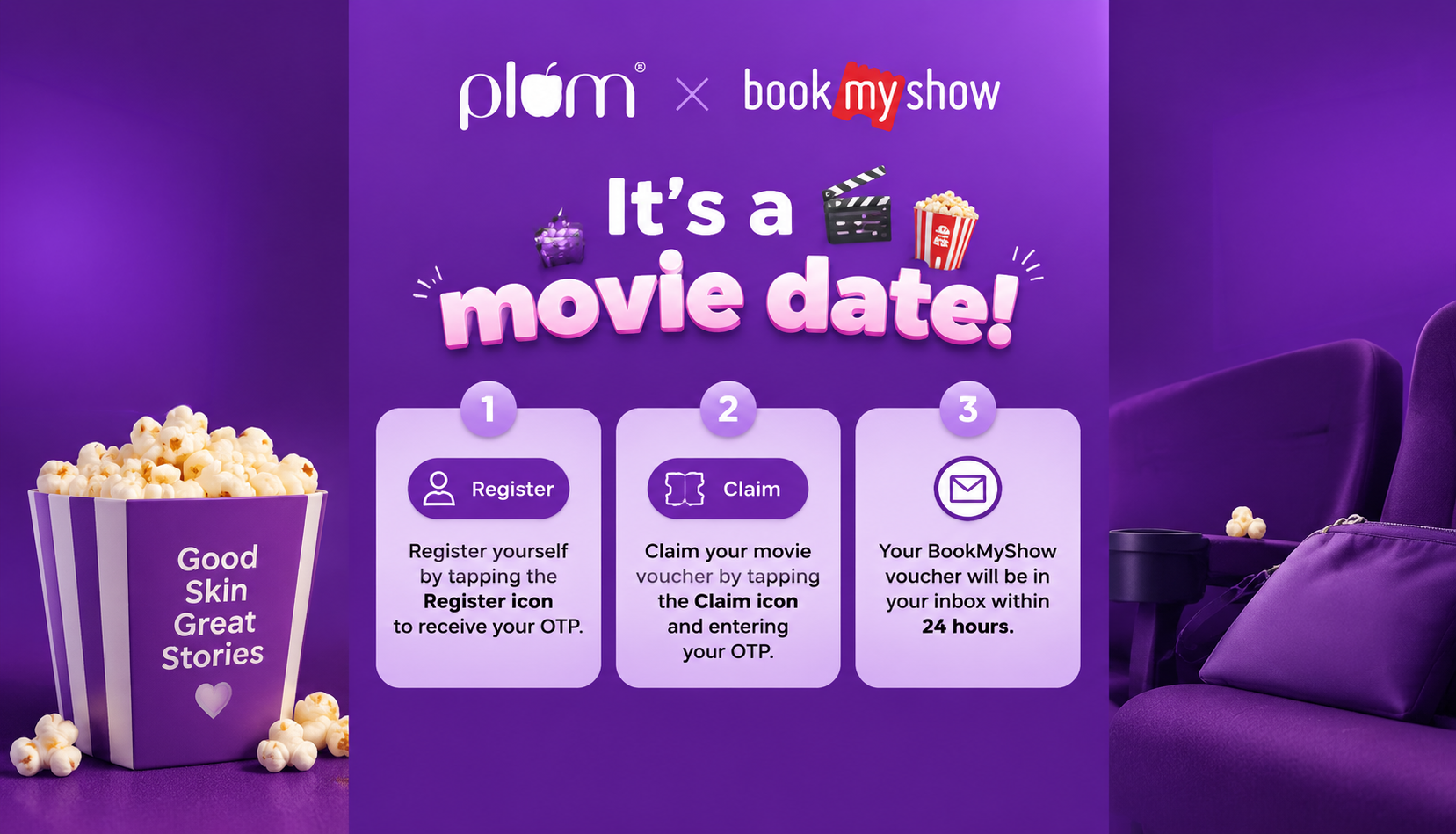 Plum x BookMyShow